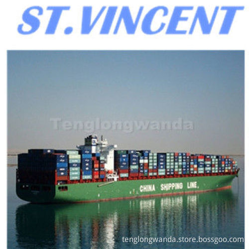 Ocean cargo shipping to Kingstown of St. Vincent from Shanghai Ningbo Hangzhou Yiwu